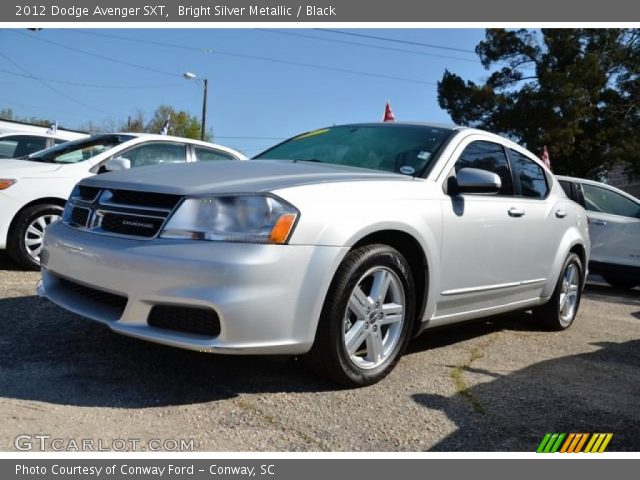 2012 Dodge Avenger SXT in Bright Silver Metallic