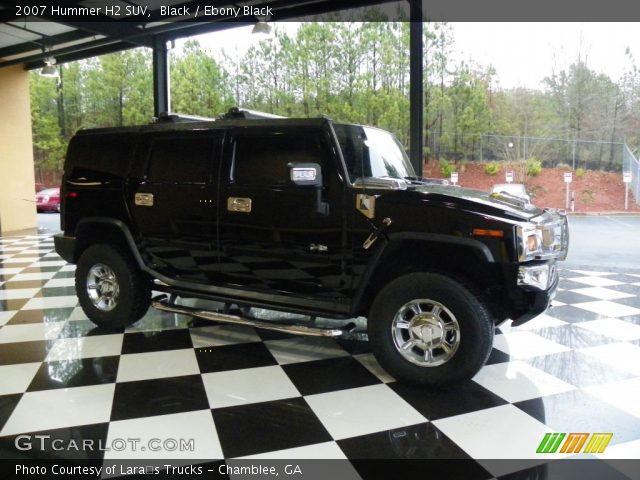 2007 Hummer H2 SUV in Black