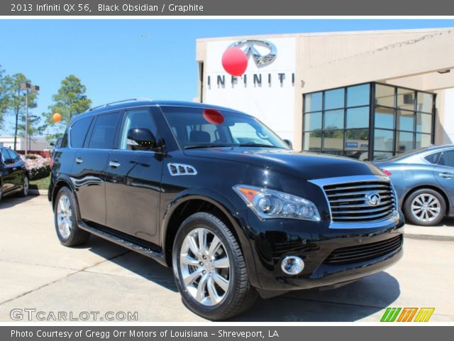 2013 Infiniti QX 56 in Black Obsidian