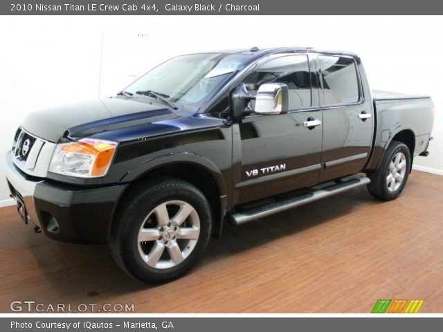 2010 Nissan Titan LE Crew Cab 4x4 in Galaxy Black