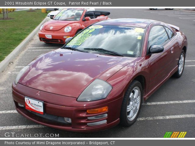 2001 Mitsubishi Eclipse GT Coupe in Patriot Red Pearl