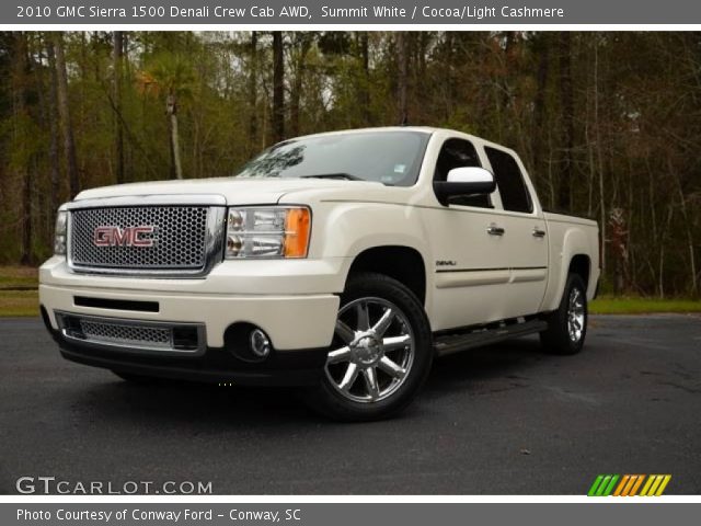 2010 GMC Sierra 1500 Denali Crew Cab AWD in Summit White