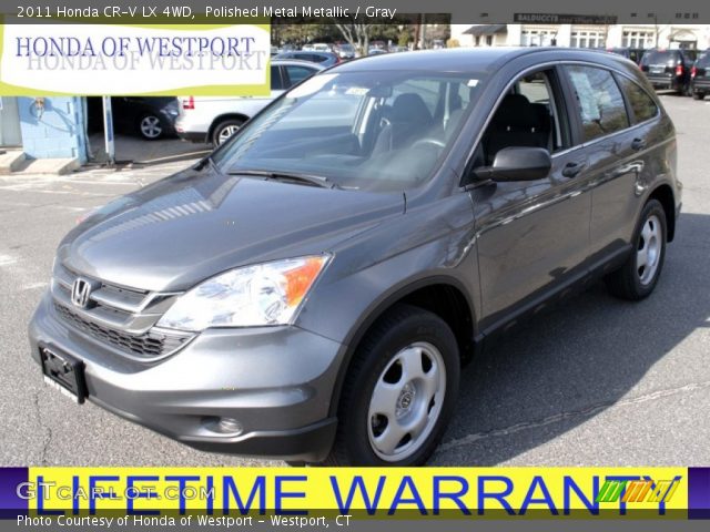 2011 Honda CR-V LX 4WD in Polished Metal Metallic