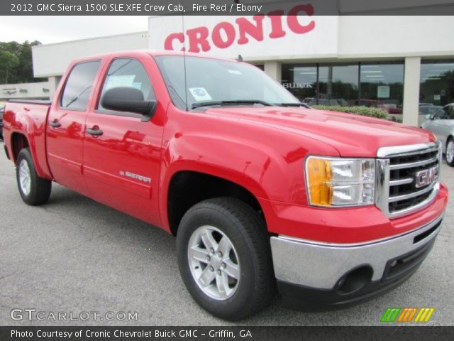 2012 GMC Sierra 1500 SLE XFE Crew Cab in Fire Red