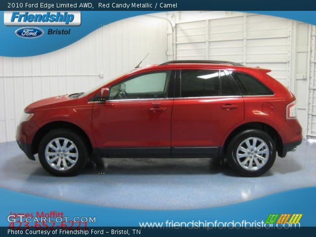 2010 Ford Edge Limited AWD in Red Candy Metallic