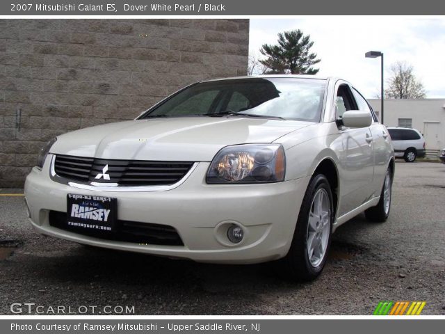 2007 Mitsubishi Galant ES in Dover White Pearl