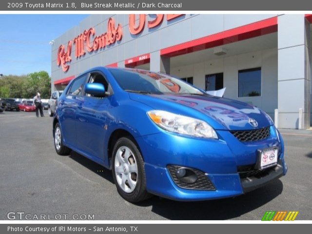 2009 Toyota Matrix 1.8 in Blue Streak Metallic