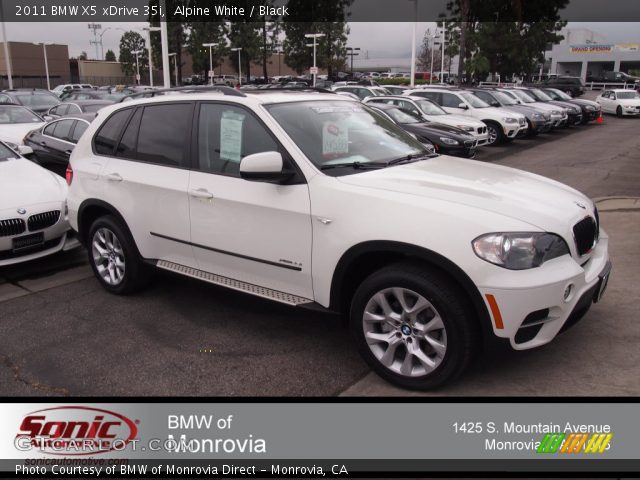 2011 BMW X5 xDrive 35i in Alpine White