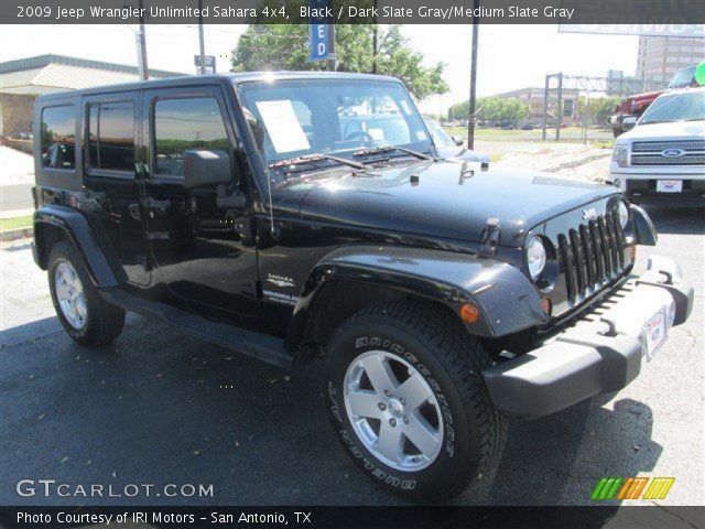 2009 Jeep Wrangler Unlimited Sahara 4x4 in Black