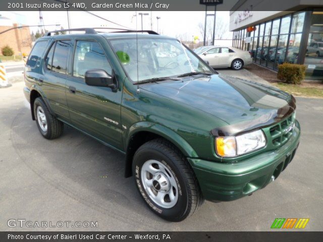 2001 Isuzu Rodeo LS 4WD in Garden Green Mica