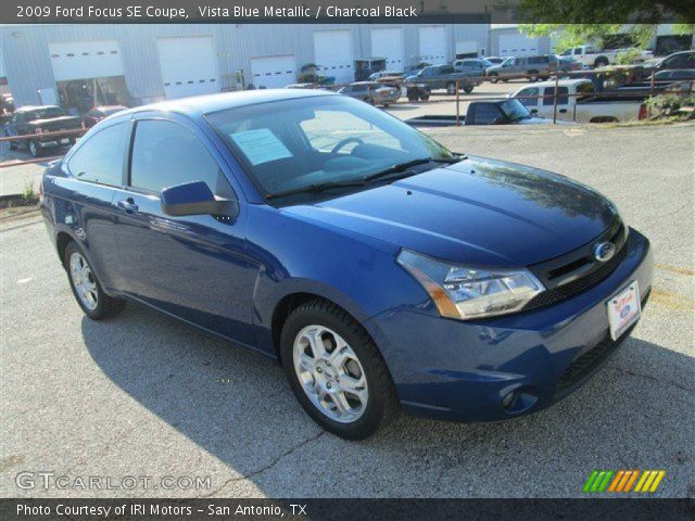 2009 Ford Focus SE Coupe in Vista Blue Metallic