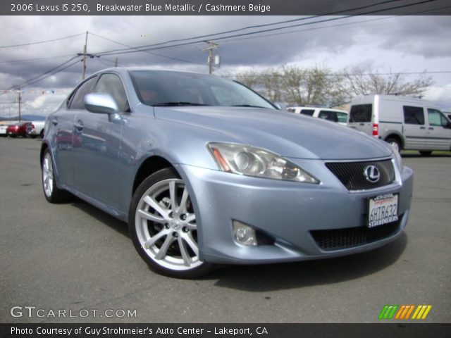 2006 Lexus IS 250 in Breakwater Blue Metallic