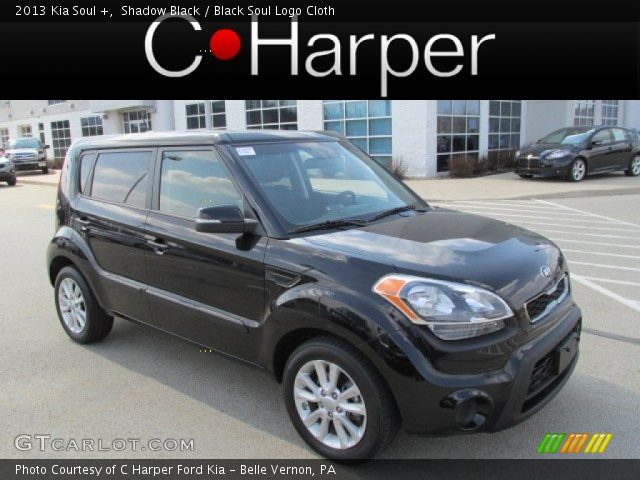 2013 Kia Soul + in Shadow Black