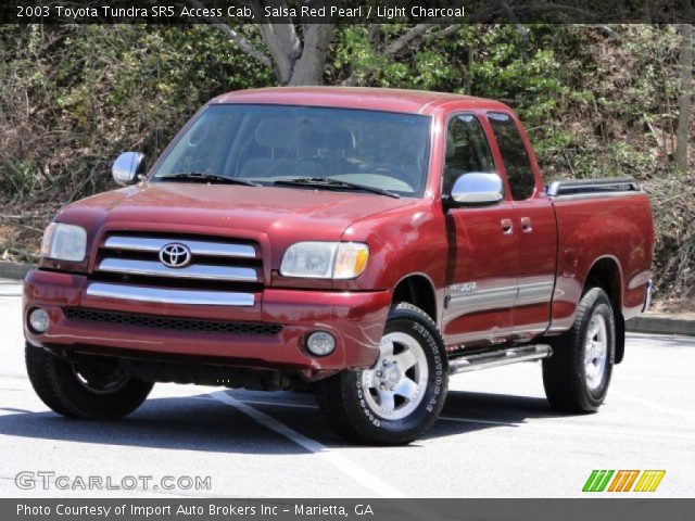 2003 Toyota Tundra SR5 Access Cab in Salsa Red Pearl