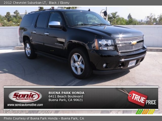 2012 Chevrolet Suburban LT in Black