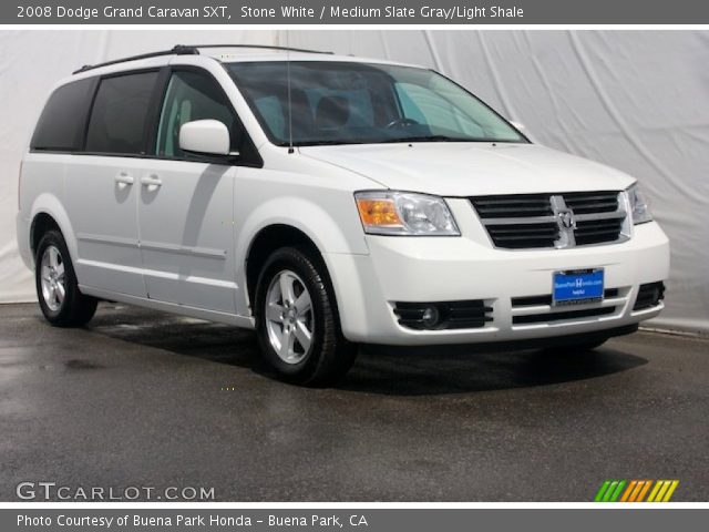 2008 Dodge Grand Caravan SXT in Stone White