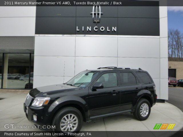 2011 Mercury Mariner Premier V6 AWD in Tuxedo Black Metallic
