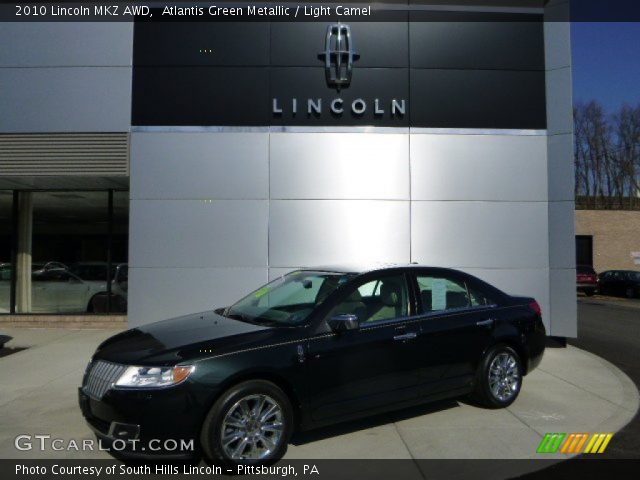 2010 Lincoln MKZ AWD in Atlantis Green Metallic