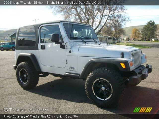 2006 Jeep Wrangler SE 4x4 in Bright Silver Metallic