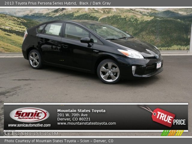 2013 Toyota Prius Persona Series Hybrid in Black