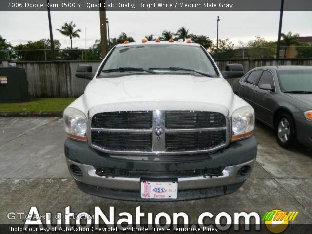 2006 Dodge Ram 3500 ST Quad Cab Dually in Bright White