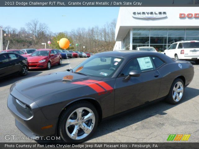 2013 Dodge Challenger R/T Plus in Granite Crystal Metallic
