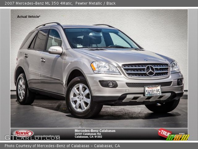 2007 Mercedes-Benz ML 350 4Matic in Pewter Metallic