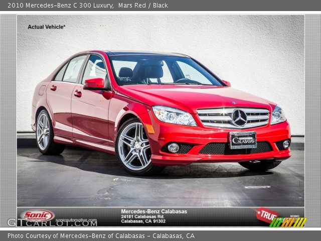 2010 Mercedes-Benz C 300 Luxury in Mars Red
