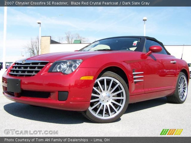 2007 Chrysler Crossfire SE Roadster in Blaze Red Crystal Pearlcoat