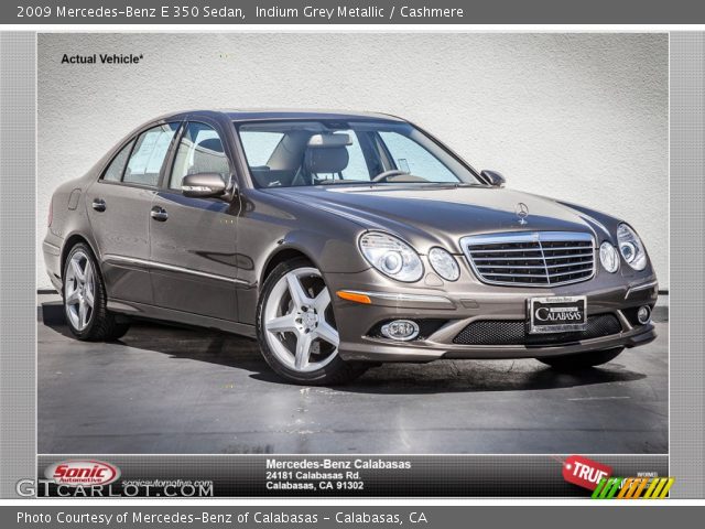 2009 Mercedes-Benz E 350 Sedan in Indium Grey Metallic