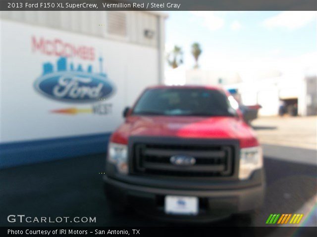 2013 Ford F150 XL SuperCrew in Vermillion Red