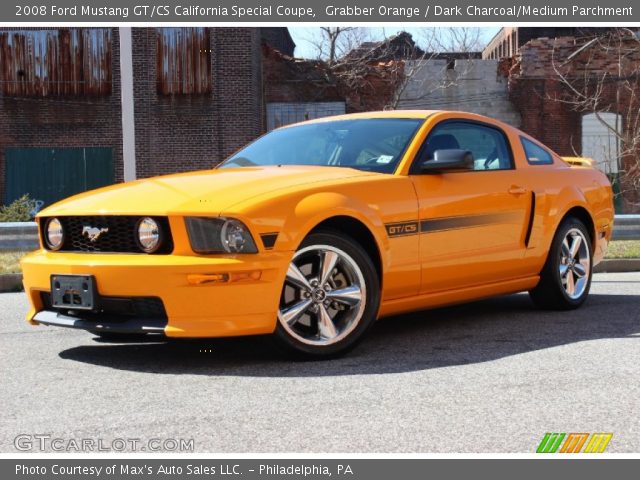 2008 Ford Mustang GT/CS California Special Coupe in Grabber Orange