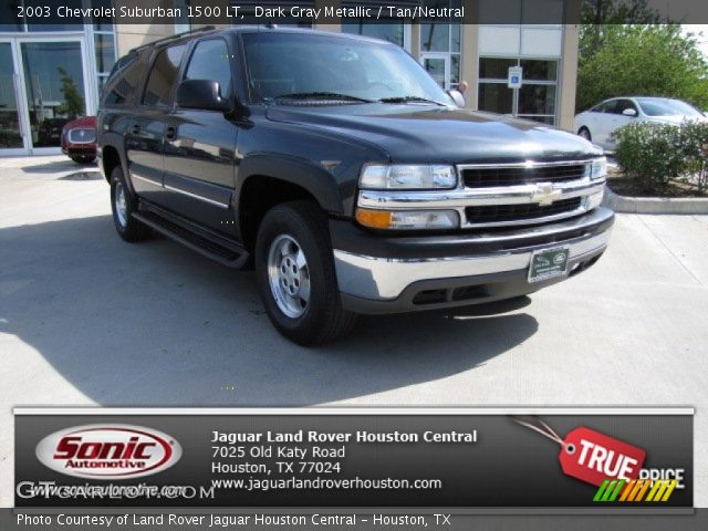 2003 Chevrolet Suburban 1500 LT in Dark Gray Metallic