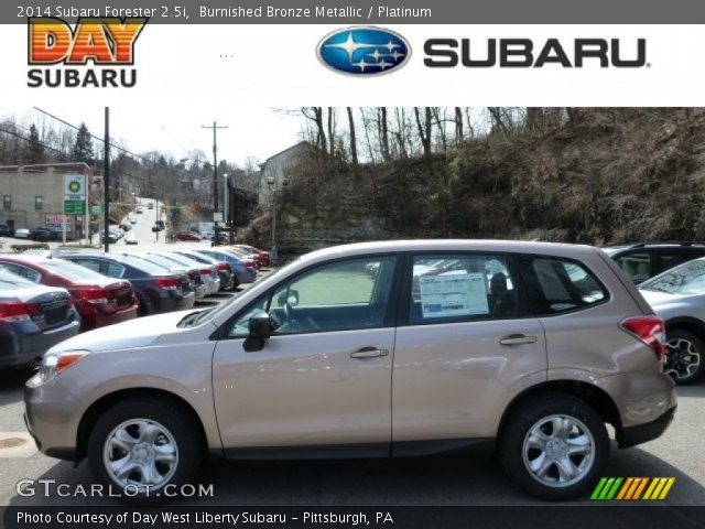 2014 Subaru Forester 2.5i in Burnished Bronze Metallic