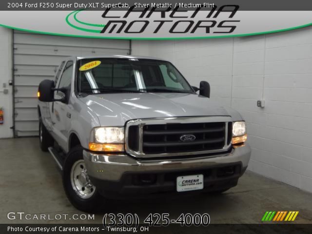 2004 Ford F250 Super Duty XLT SuperCab in Silver Metallic