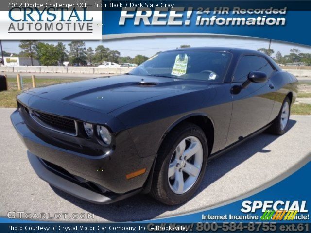 2012 Dodge Challenger SXT in Pitch Black