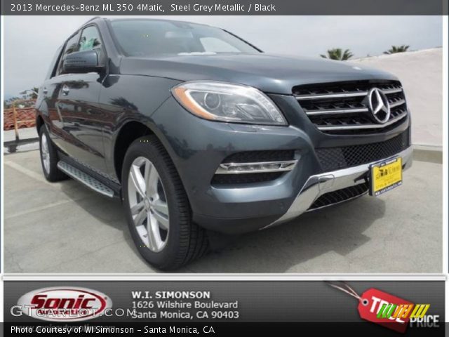 2013 Mercedes-Benz ML 350 4Matic in Steel Grey Metallic