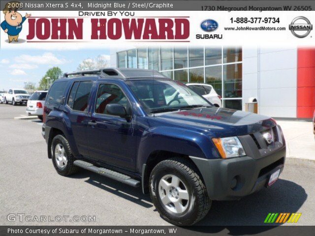 2008 Nissan Xterra S 4x4 in Midnight Blue