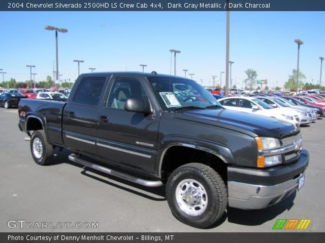2004 Chevrolet Silverado 2500HD LS Crew Cab 4x4 in Dark Gray Metallic