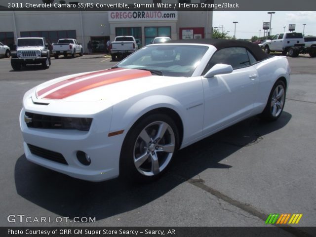 2011 Chevrolet Camaro SS/RS Convertible in Summit White