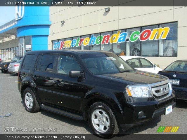 2011 Honda Pilot LX 4WD in Crystal Black Pearl