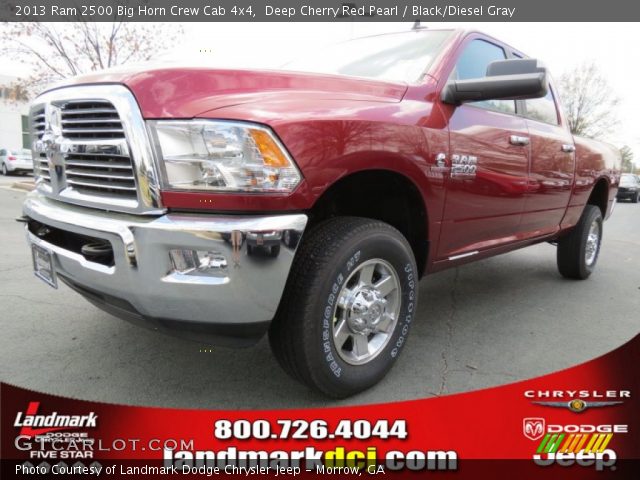 2013 Ram 2500 Big Horn Crew Cab 4x4 in Deep Cherry Red Pearl