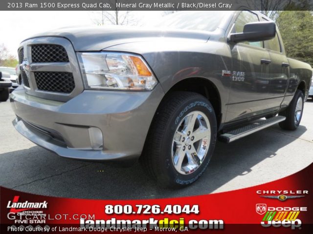 2013 Ram 1500 Express Quad Cab in Mineral Gray Metallic