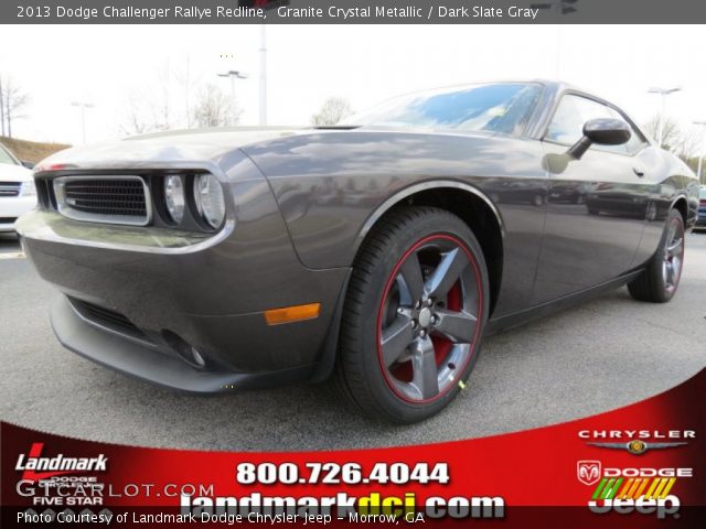 2013 Dodge Challenger Rallye Redline in Granite Crystal Metallic