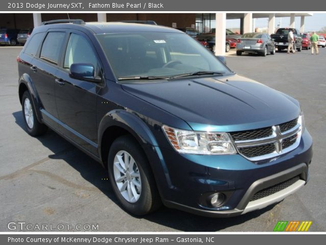 2013 Dodge Journey SXT in Fathom Blue Pearl