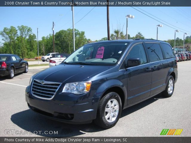 2008 Chrysler Town & Country Touring in Modern Blue Pearlcoat