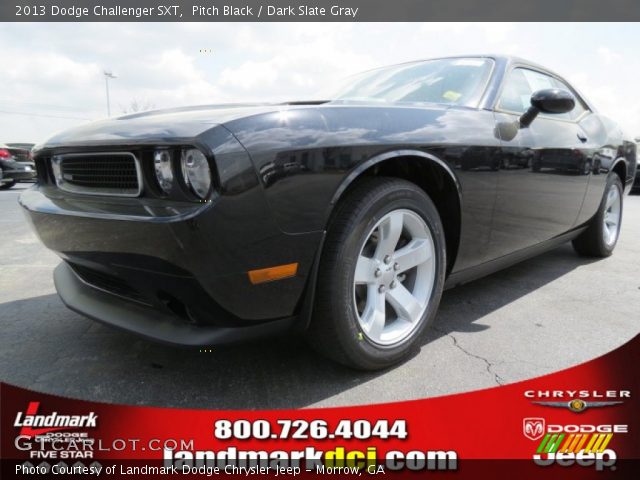2013 Dodge Challenger SXT in Pitch Black