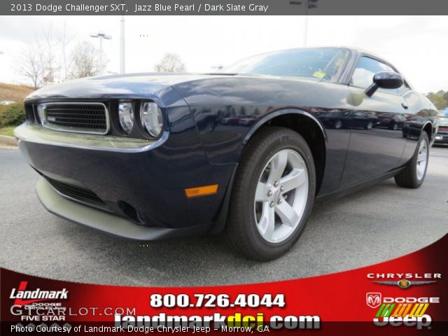 2013 Dodge Challenger SXT in Jazz Blue Pearl