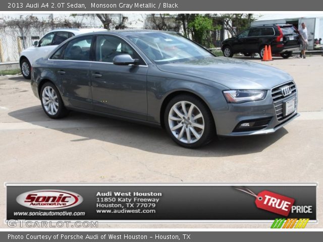 2013 Audi A4 2.0T Sedan in Monsoon Gray Metallic