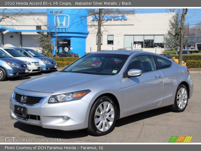 2010 Honda Accord EX-L V6 Coupe in Alabaster Silver Metallic